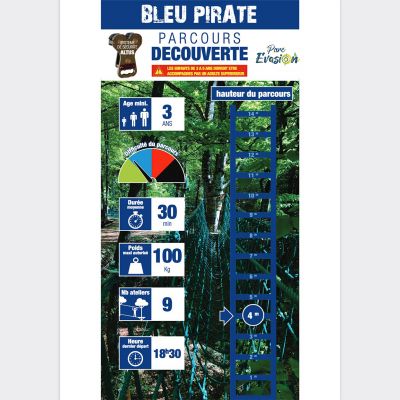 Découverte Bleu Pirate