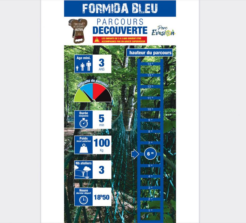 Découverte Formida Bleu